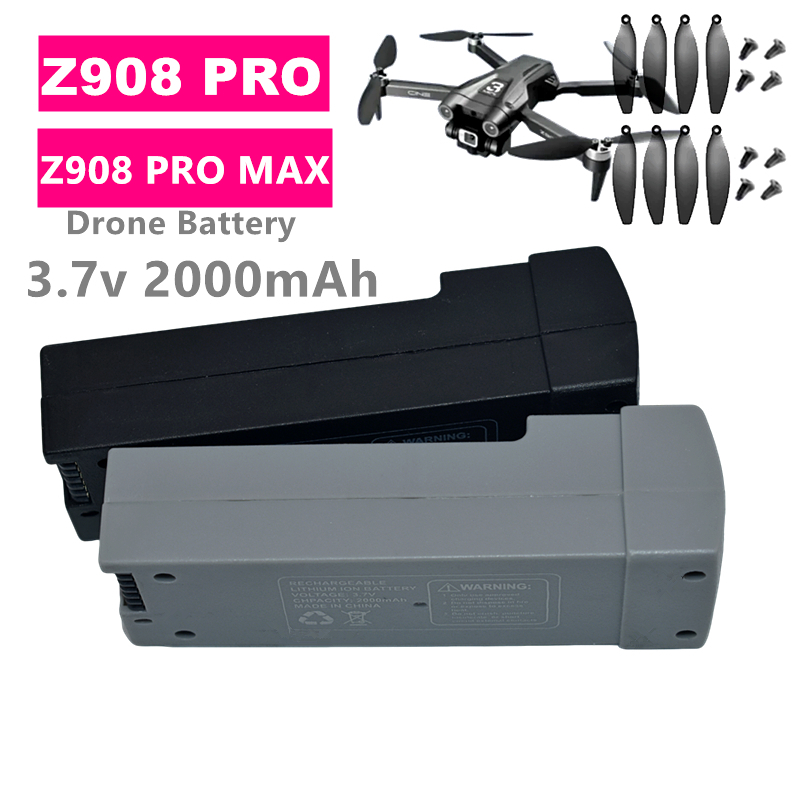 Drone Battery Plate - Z908 PRO 드론 배터리 3.7v 2000mAh