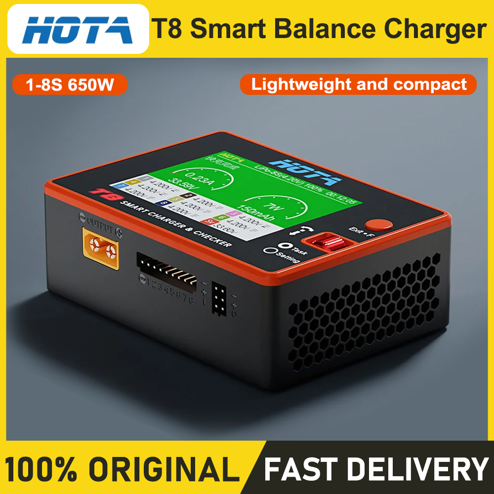 Drone Battery Smart - HOTA T8 스마트 밸런스 충전기 1-8S