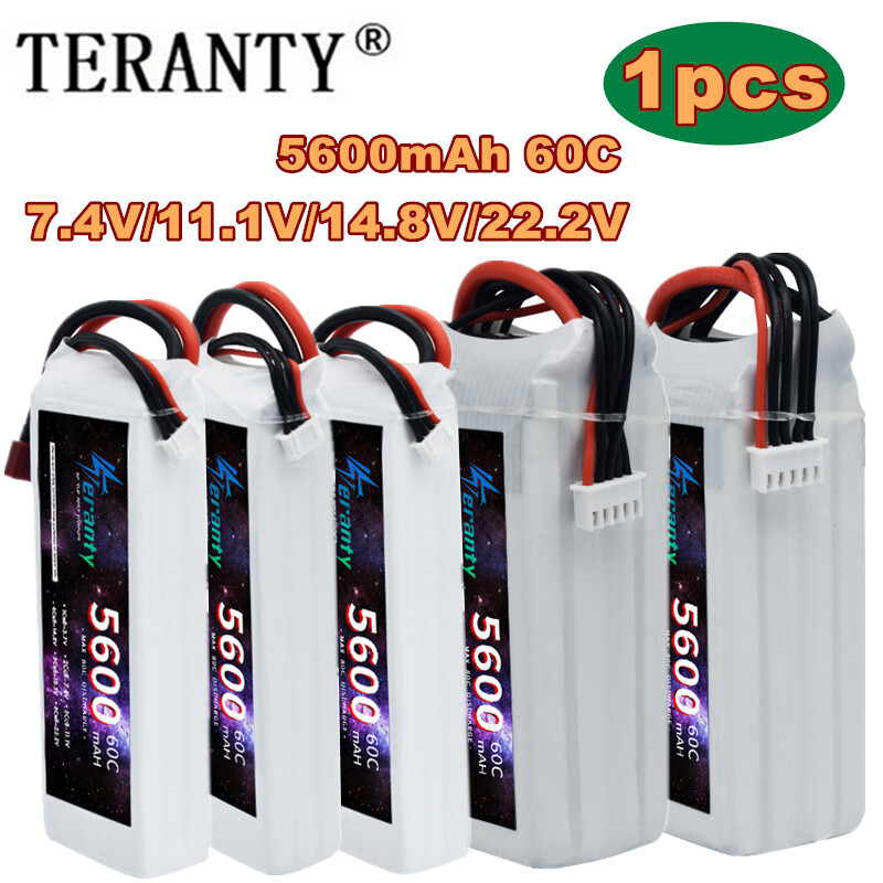 Drone Battery 4S - TERANTY 5600mAh 60C 2S 3S 4S