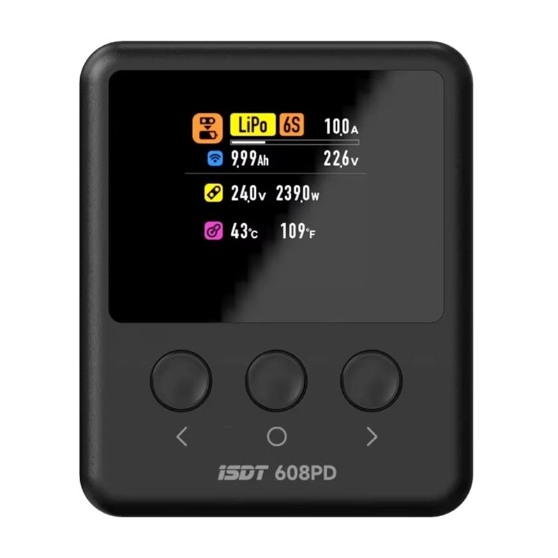 Drone Battery Smart - ISDT 608PD DC 240W/10A USB C