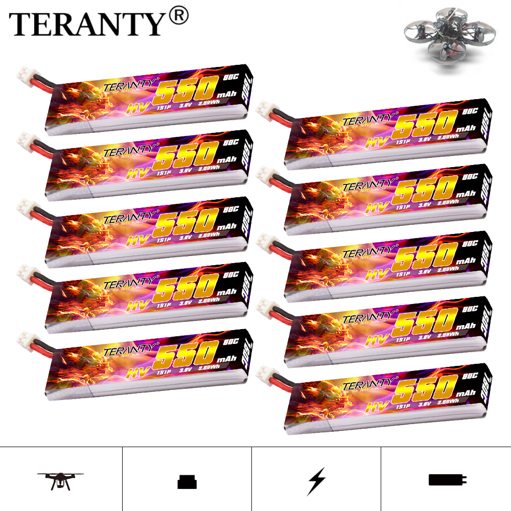 Drone Battery Plate - TERANTY HV 1S 3.8V 550mAh 80C/160C