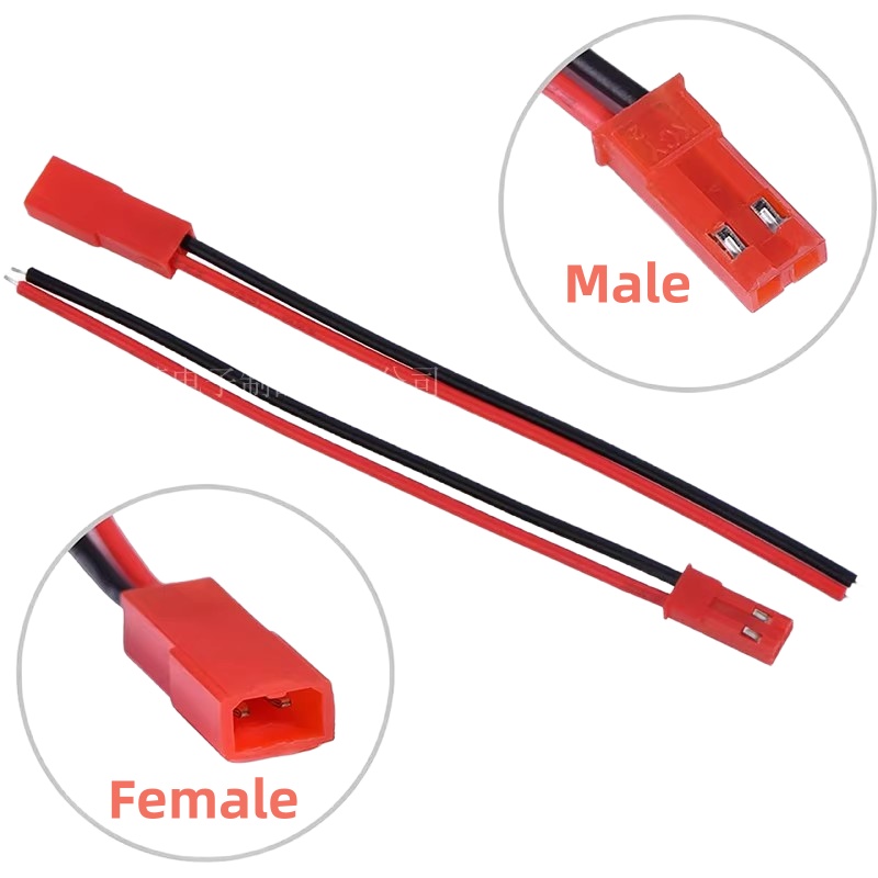 Drone Battery Connector - 20개 10쌍 JST 2P 커넥터 키트