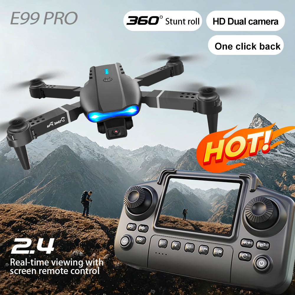 Drone Battery Box - 에어리얼 드론 듀얼 렌즈 스위치 제스처