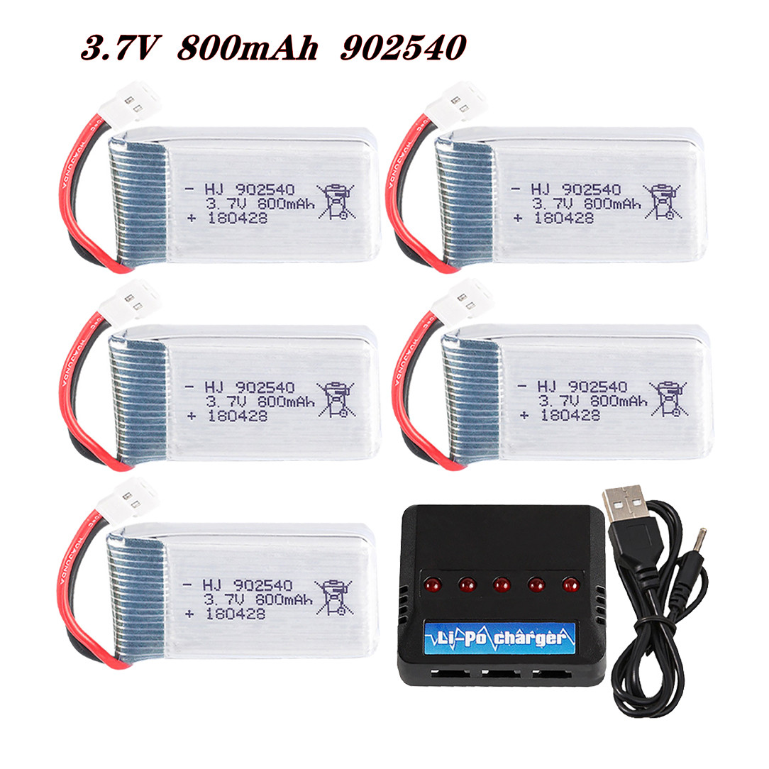 Drone Battery Lipo - 3.7V 800mAh 902540 25C Lipo 배터리