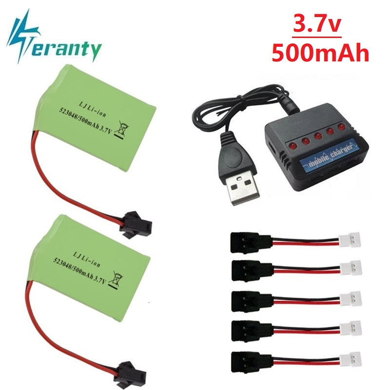 Drone Battery Li-Ion - 3.7V 500mAh 523048 리튬 이온 배터리