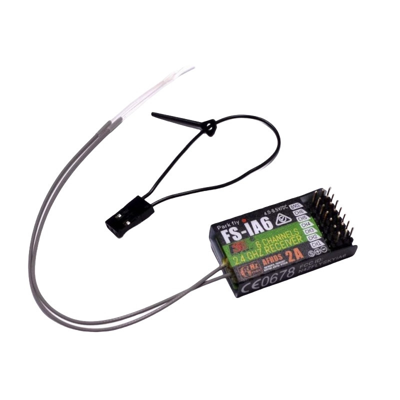 플라이스카이 FS-IA6 수신기 6채널 듀얼 안테나 i - Drone Battery Plate 리뷰 및 가격