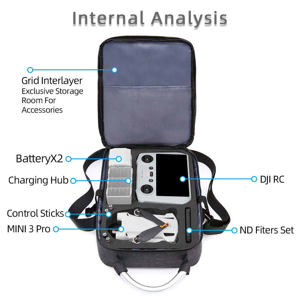 미니 3 스토리지 박스 드론 핸드백 유니버설 백 싱글  - Drone Battery Bag 리뷰 및 가격
