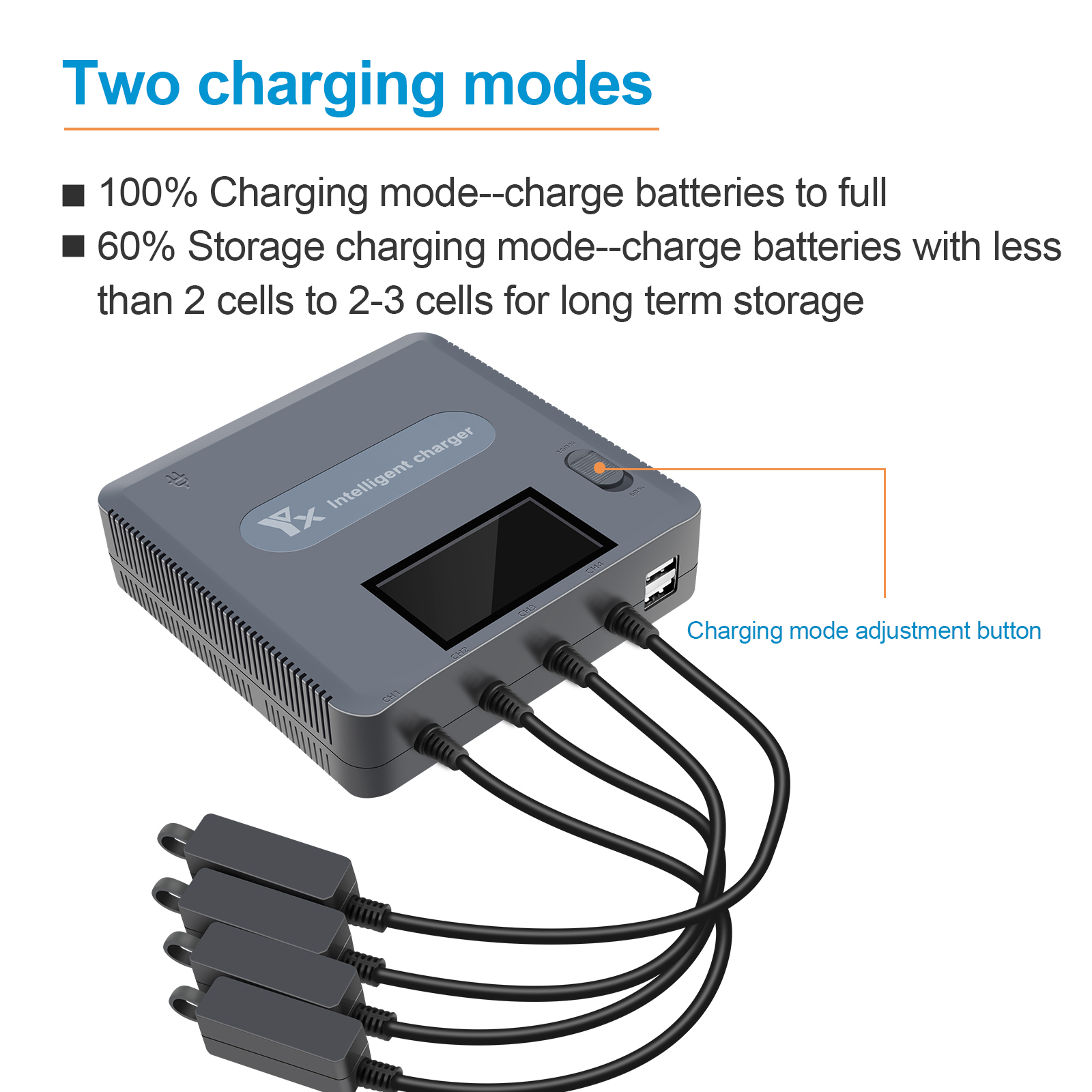 디지털 디스플레이 배터리 충전기, DJI 매빅 에어 2 - Drone Battery Smart 리뷰 및 가격