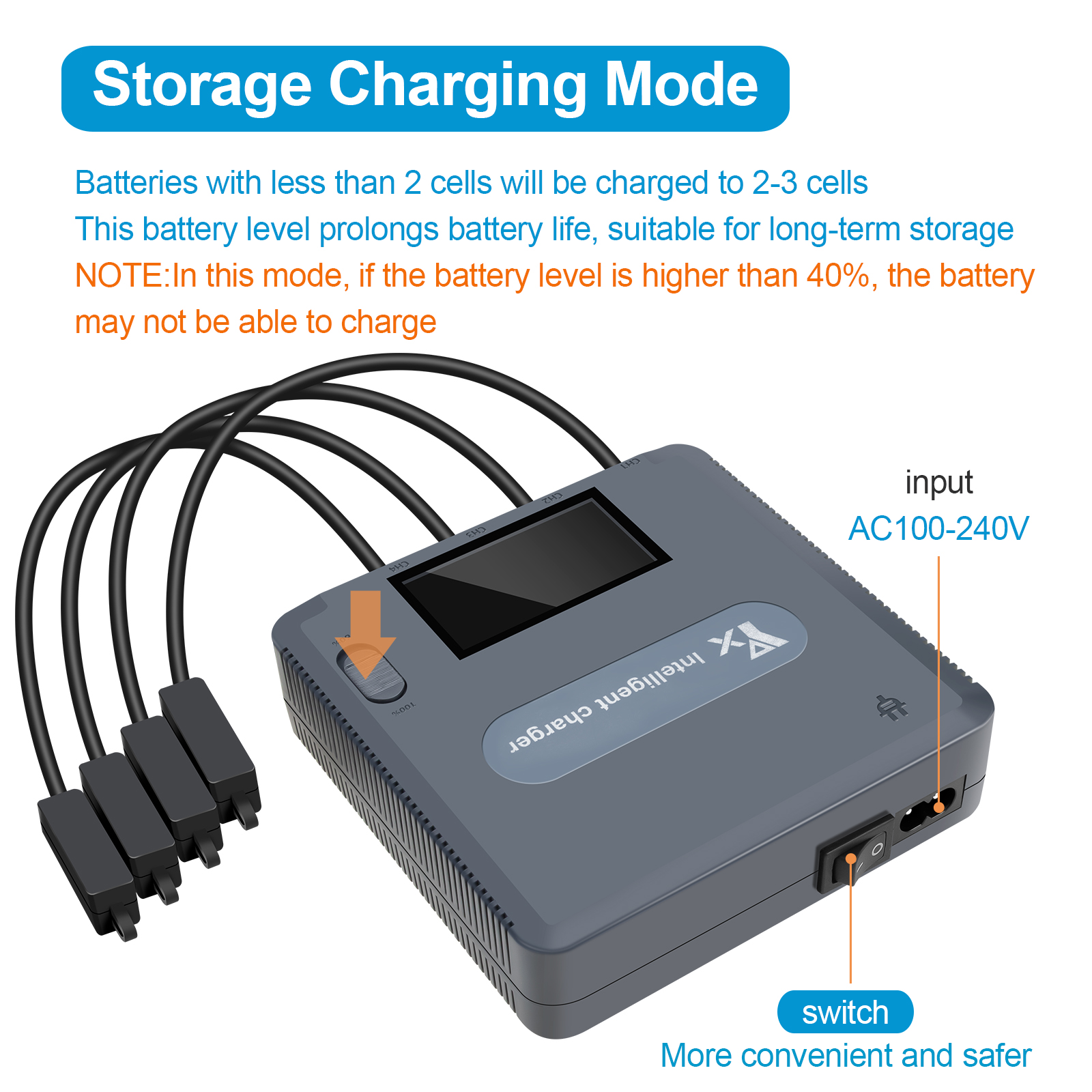 디지털 디스플레이 배터리 충전기, DJI 매빅 에어 2 - Drone Battery Smart 리뷰 및 가격
