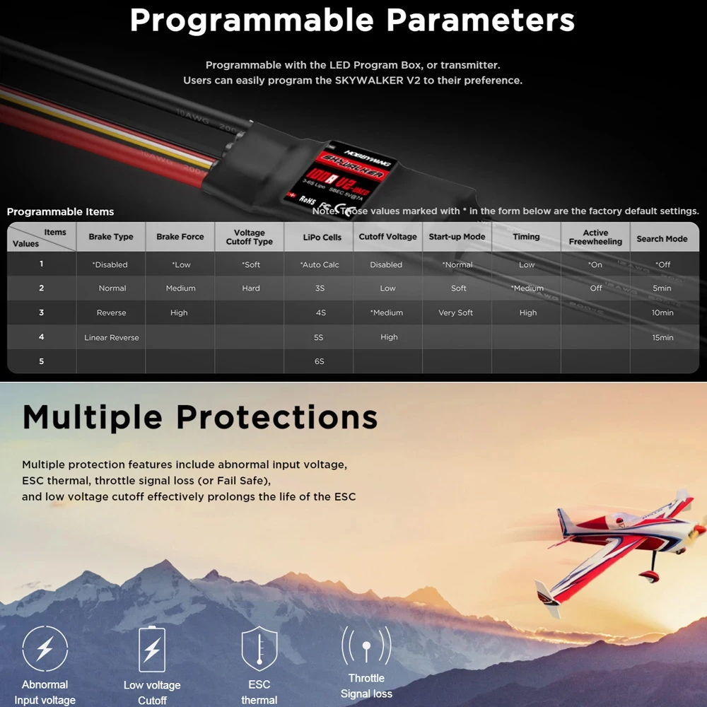 하비윙 스카이워커 V2 브러시리스 ESC 15A 20A - Drone Battery 4S 리뷰 및 가격