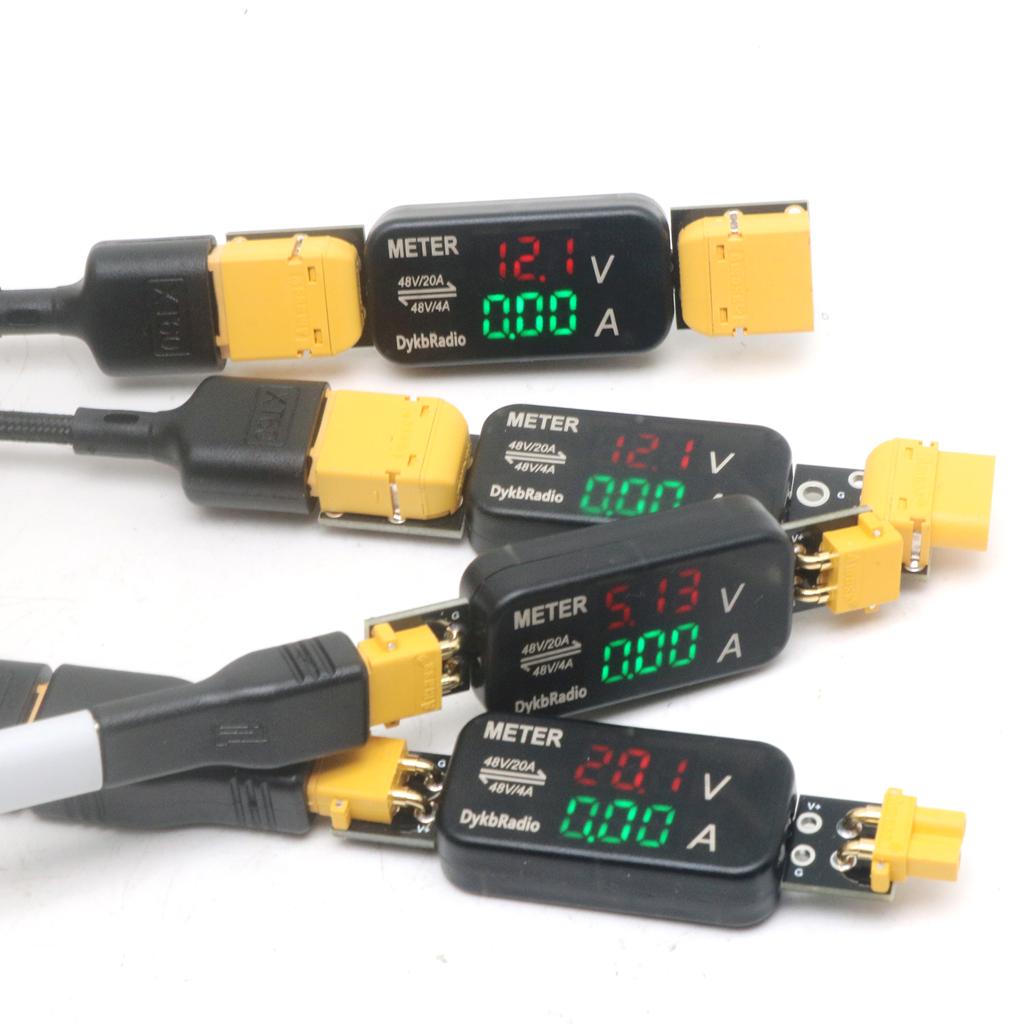XT30/XT60 20A 양방향 DC 전압 전류 측정기 - Drone Battery Voltage Checker 리뷰 및 가격