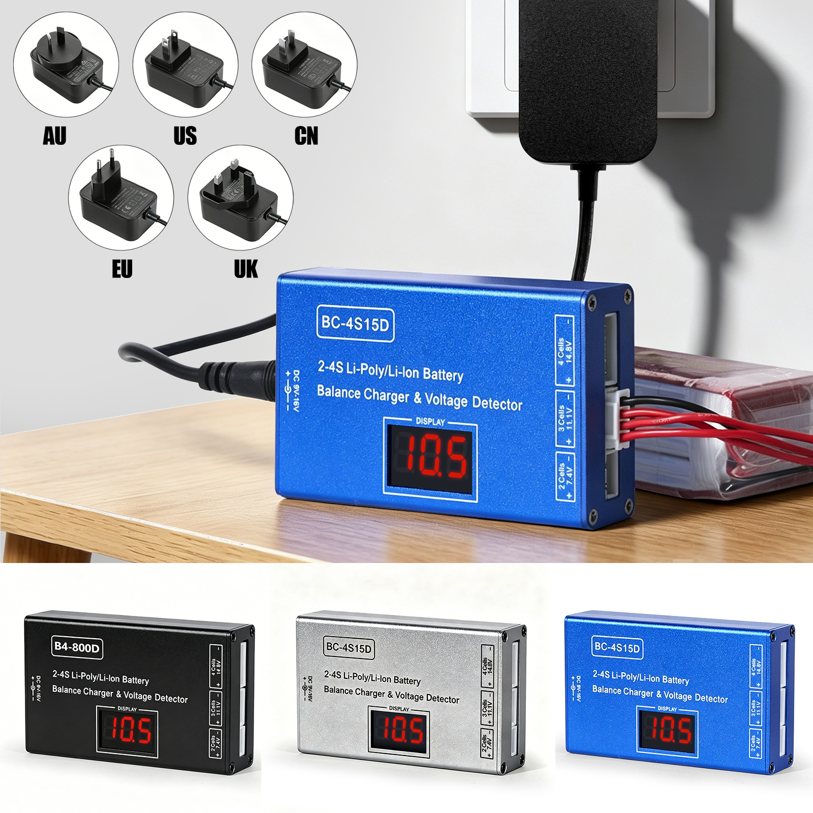 BC-4S15D 2-4S 리튬 밸런스 충전기 1500m - Drone Battery Voltage Checker 리뷰 및 가격