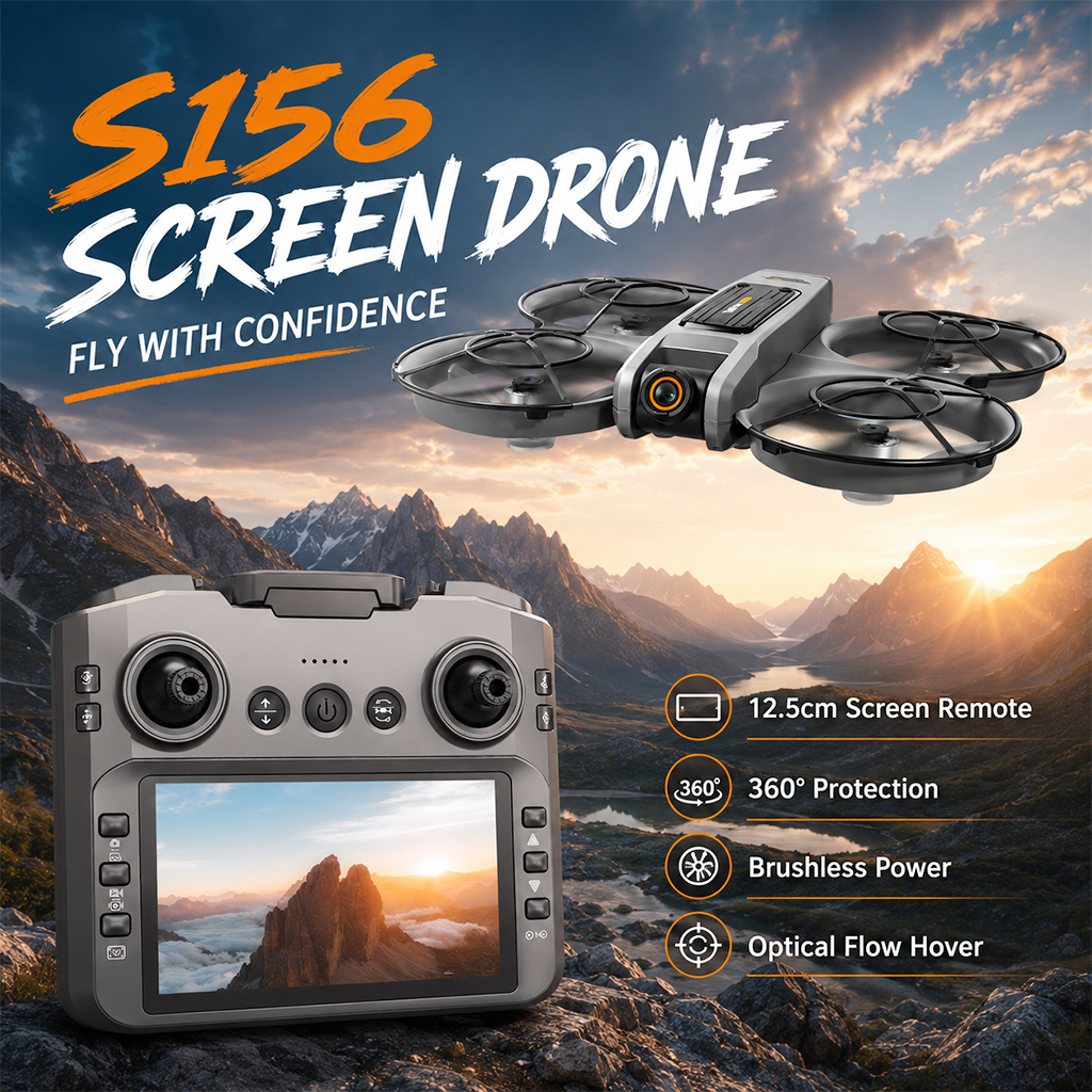 ZNLYRION S156 RC 드론 8K 듀얼 카메라  - Drone Battery Bag 리뷰 및 가격