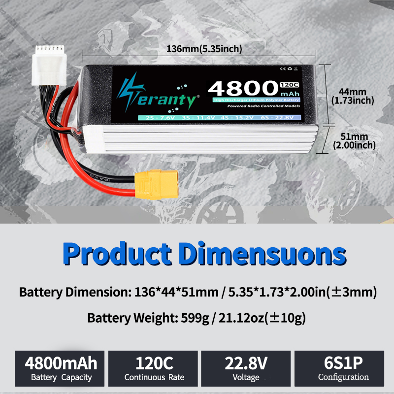 TERANTY 6S 4800mAh Lipo 배터리 22 - Drone Battery Plate 리뷰 및 가격