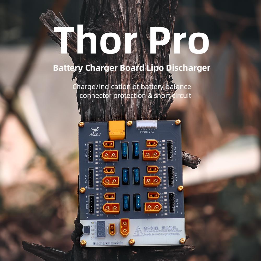 HGLRC Thor6PRO 1P 6포트 리포 밸런스 충 - Drone Battery Parallel Board 리뷰 및 가격