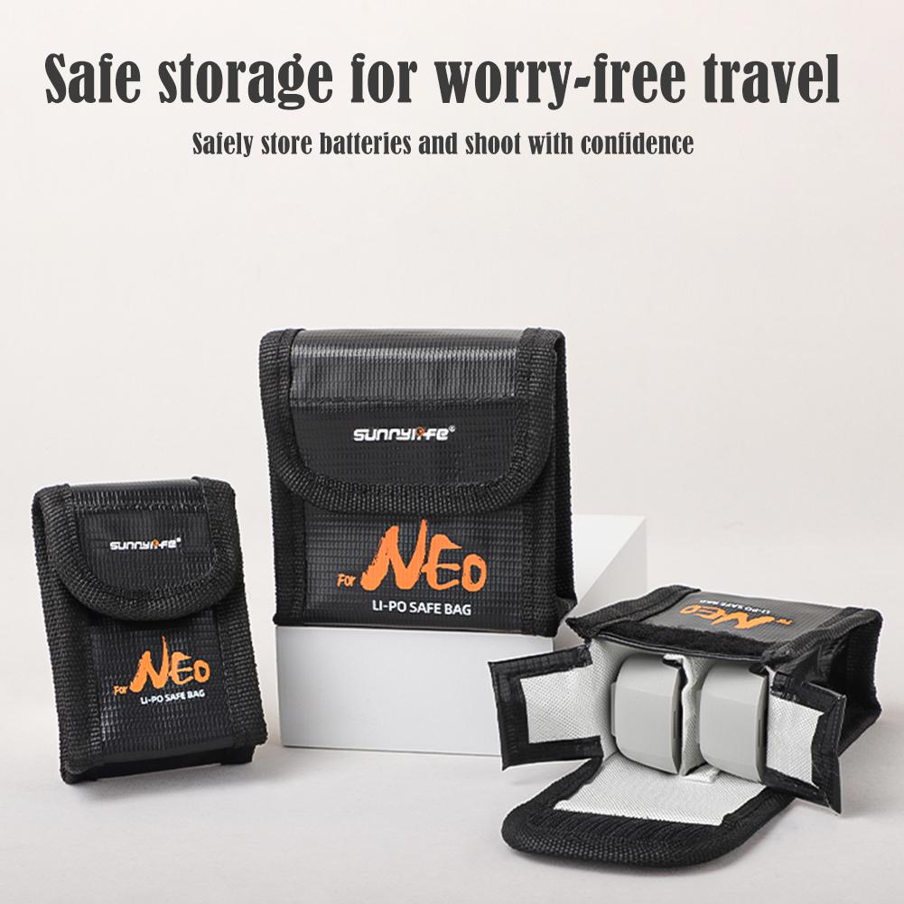 DJI NEO 보호 케이스용 드론 비행 배터리 안전 가 - Drone Battery Bag 리뷰 및 가격