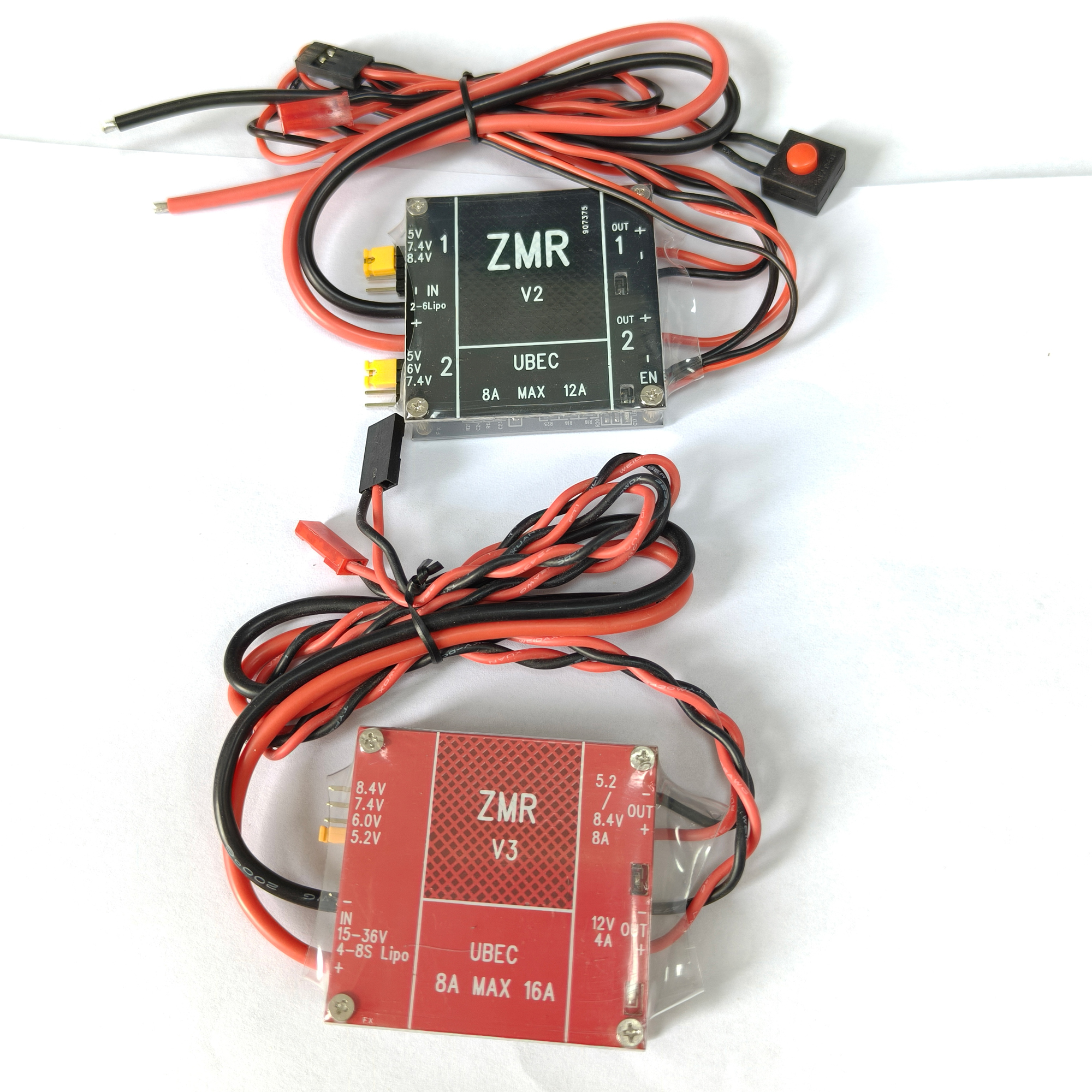UBEC V2 V3 V4 ZMR 8A 듀얼 BEC 입력 - Drone Battery Connector 리뷰 및 가격