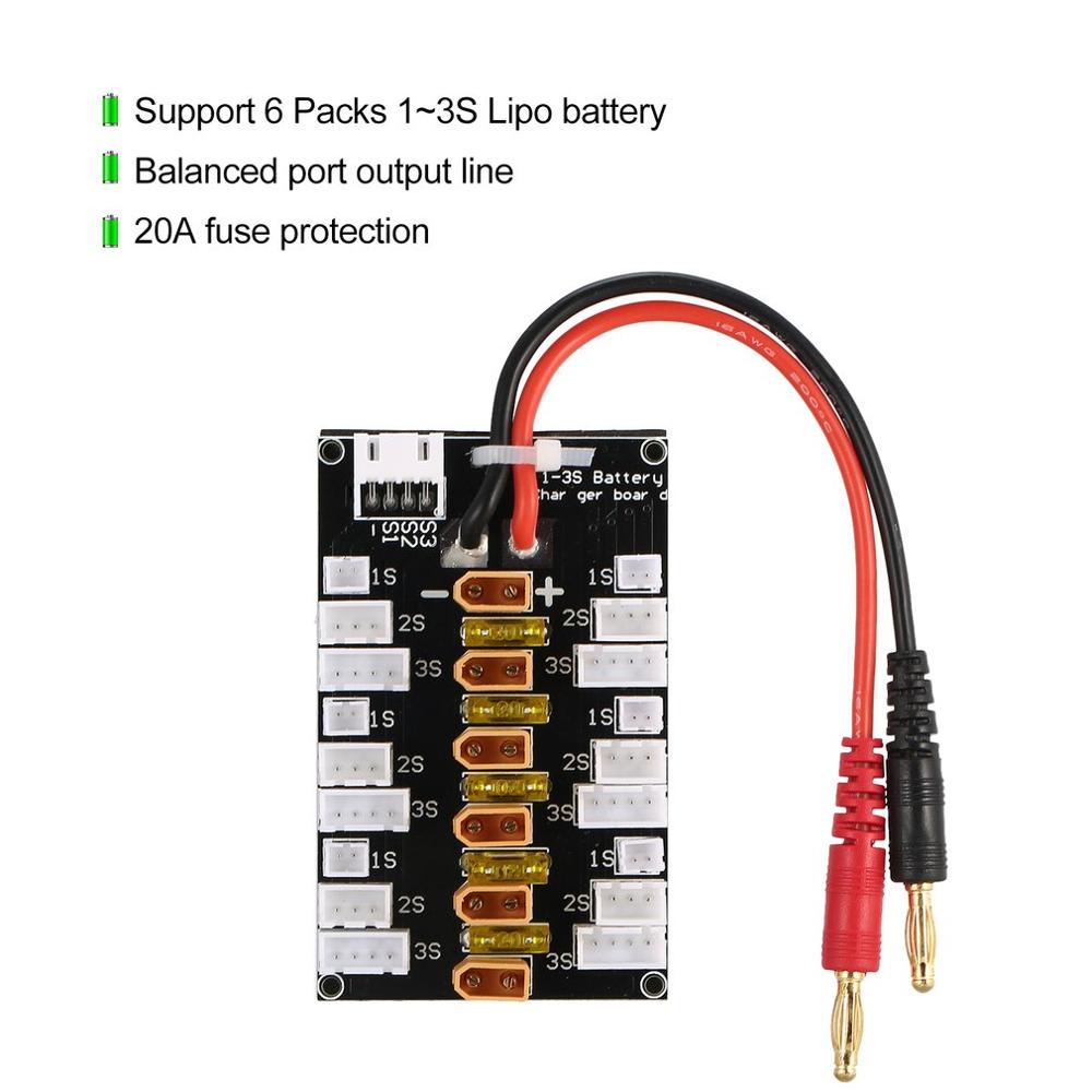 1S-3S 20A XT30 플러그 Lipo 배터리 병렬 - Drone Battery Parallel Board 리뷰 및 가격