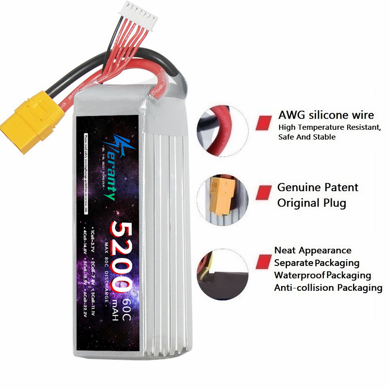 TERANTY 6S 5200mAh Lipo 배터리, 2 - Drone Battery 6S 리뷰 및 가격