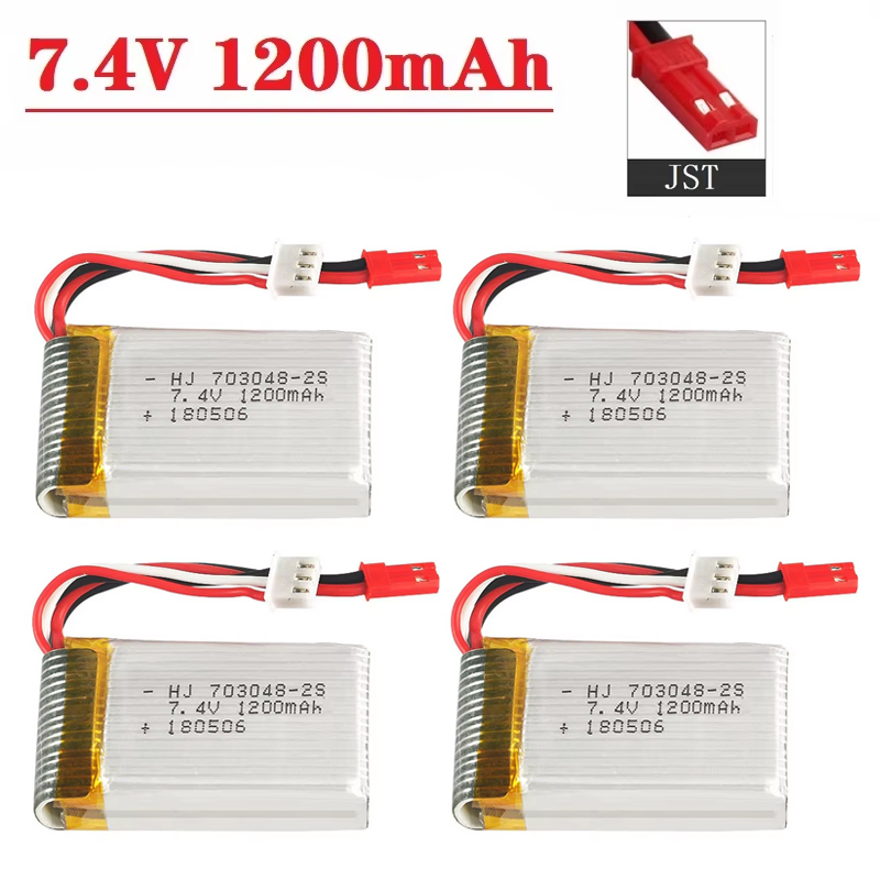리포 배터리 2S 7.4V 1200mAh 703048  - Drone Battery Connector 리뷰 및 가격