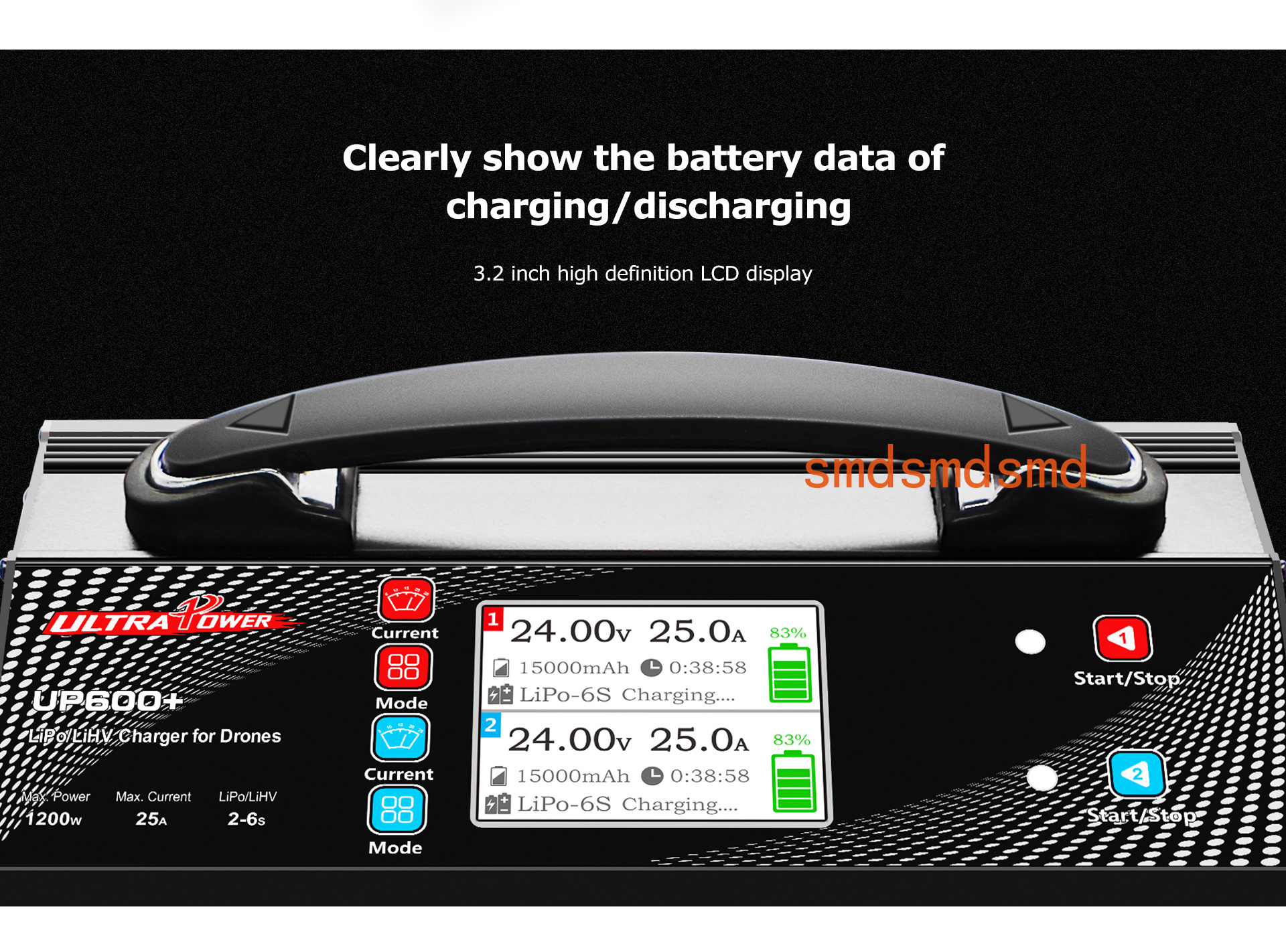 ULTRAPOWER UP600+ 600Wx2 25A 2 - Drone Battery 6S 리뷰 및 가격