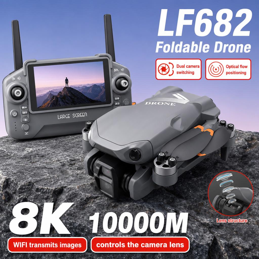 항공 사진 촬영 LF682 드론 8K HD 듀얼 카메라 - Drone Battery Smart 리뷰 및 가격