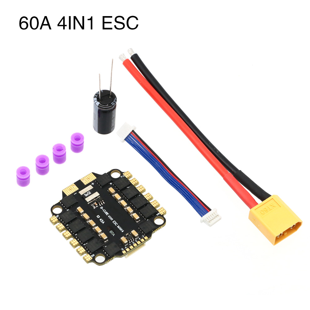 UAngel 4IN1 45A 60A ESC BLHELI - Drone Battery 6S 리뷰 및 가격