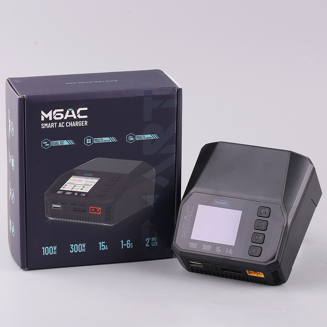 ToolkitRC M6AC 15A 300W 다기능 Li - Drone Battery 6S 리뷰 및 가격