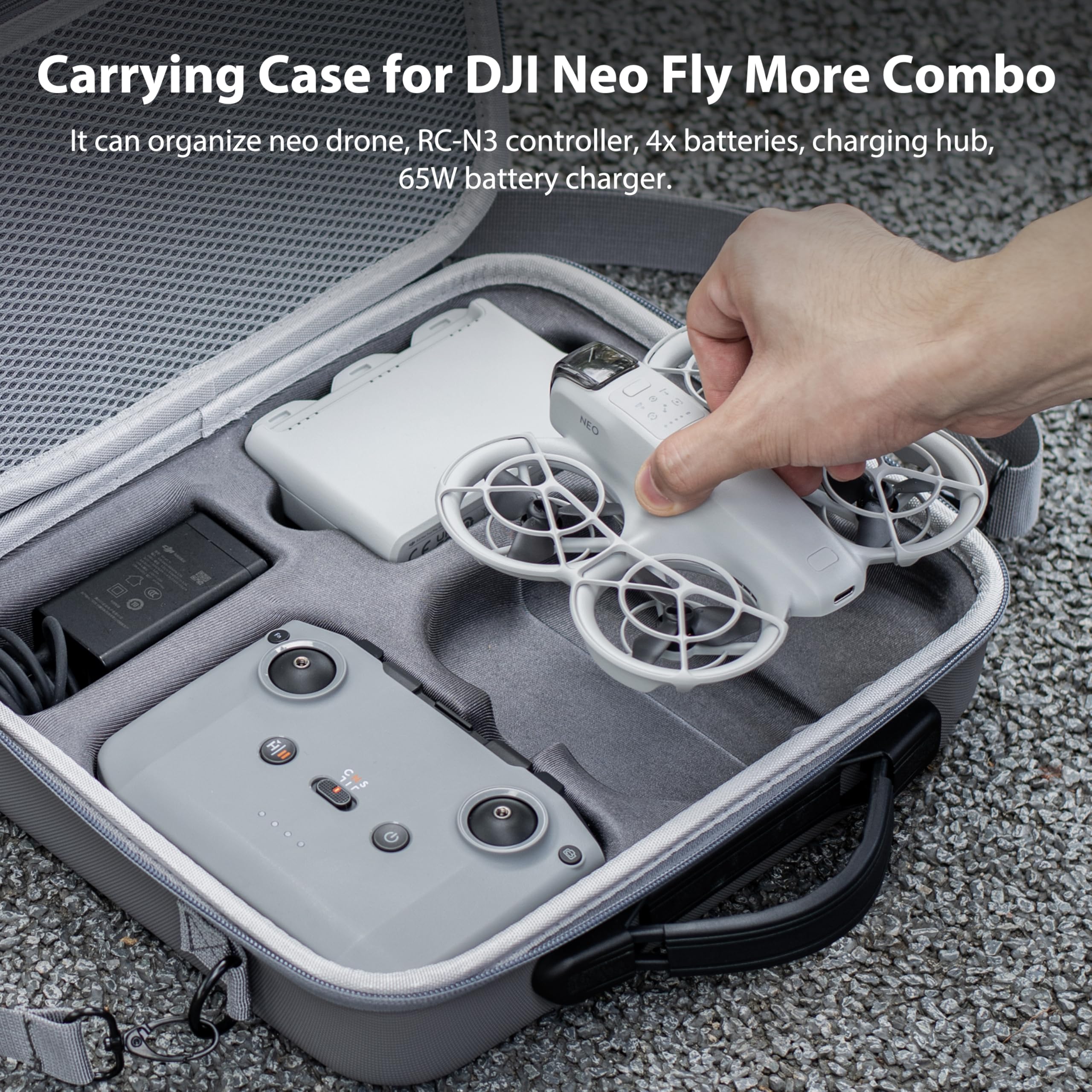 DJI Neo Fly More 콤보 액세서리용 휴대용  - Drone Battery Bag 리뷰 및 가격