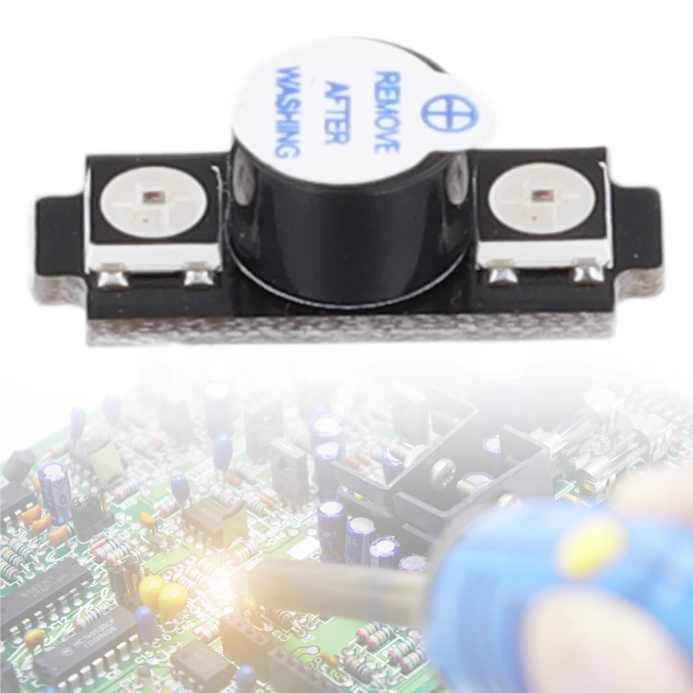 WS2812 액티브 알람 버저 컬러풀 RGB LED 버 - Drone Battery Alarm 리뷰 및 가격