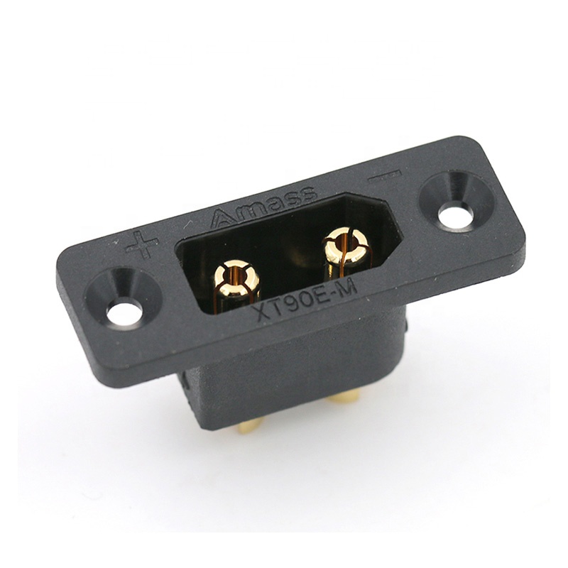 30PCSAmass 블랙 XT90E-M 패널 마운트 커 - Drone Battery Connector 리뷰 및 가격