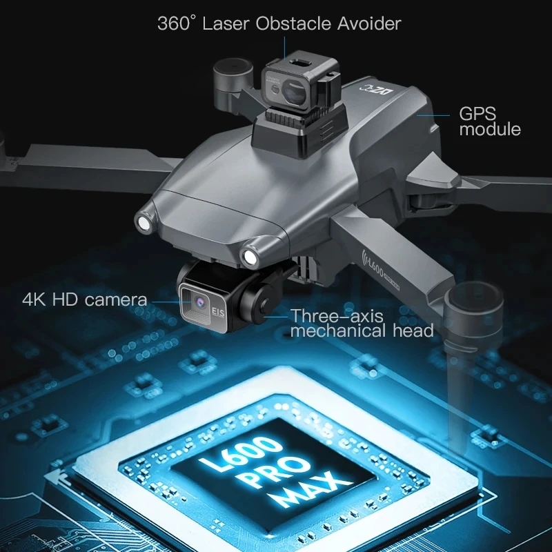 L600 PRO MAX GPS 드론 전문 4K 3축 P - Drone Battery Box 리뷰 및 가격