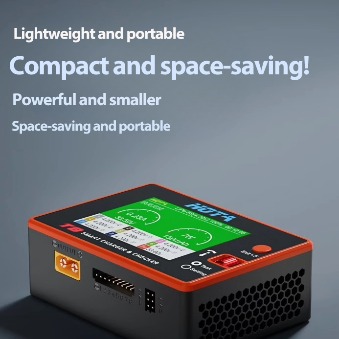 HOTA T8 스마트 밸런스 충전기 1-8S 리튬 배터 - Drone Battery Smart 리뷰 및 가격