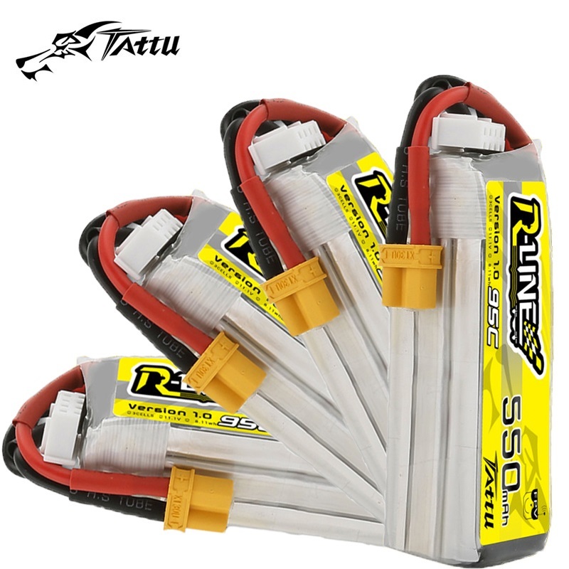 TATTU R-LINE 1.0 550mAh 11.1V  - Drone Battery 3S 리뷰 및 가격