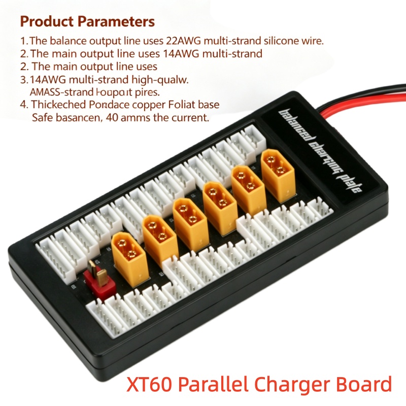 6 in 1 XT60 병렬 충전 보드 2S-6S 리포  - Drone Battery Parallel Board 리뷰 및 가격