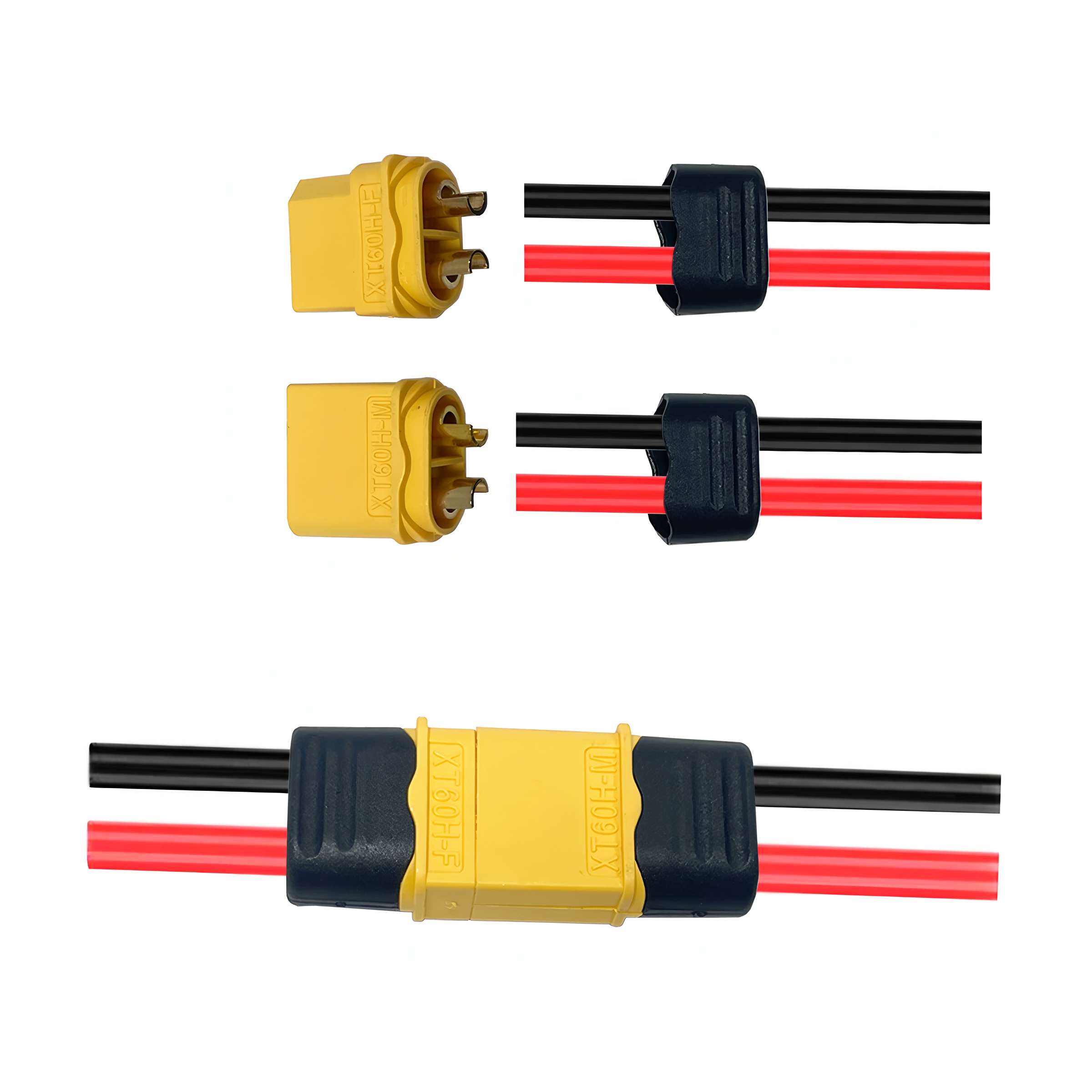 10/20쌍 XT60H 커넥터 플러그 및 쉘 하우징 세 - Drone Battery Connector 리뷰 및 가격