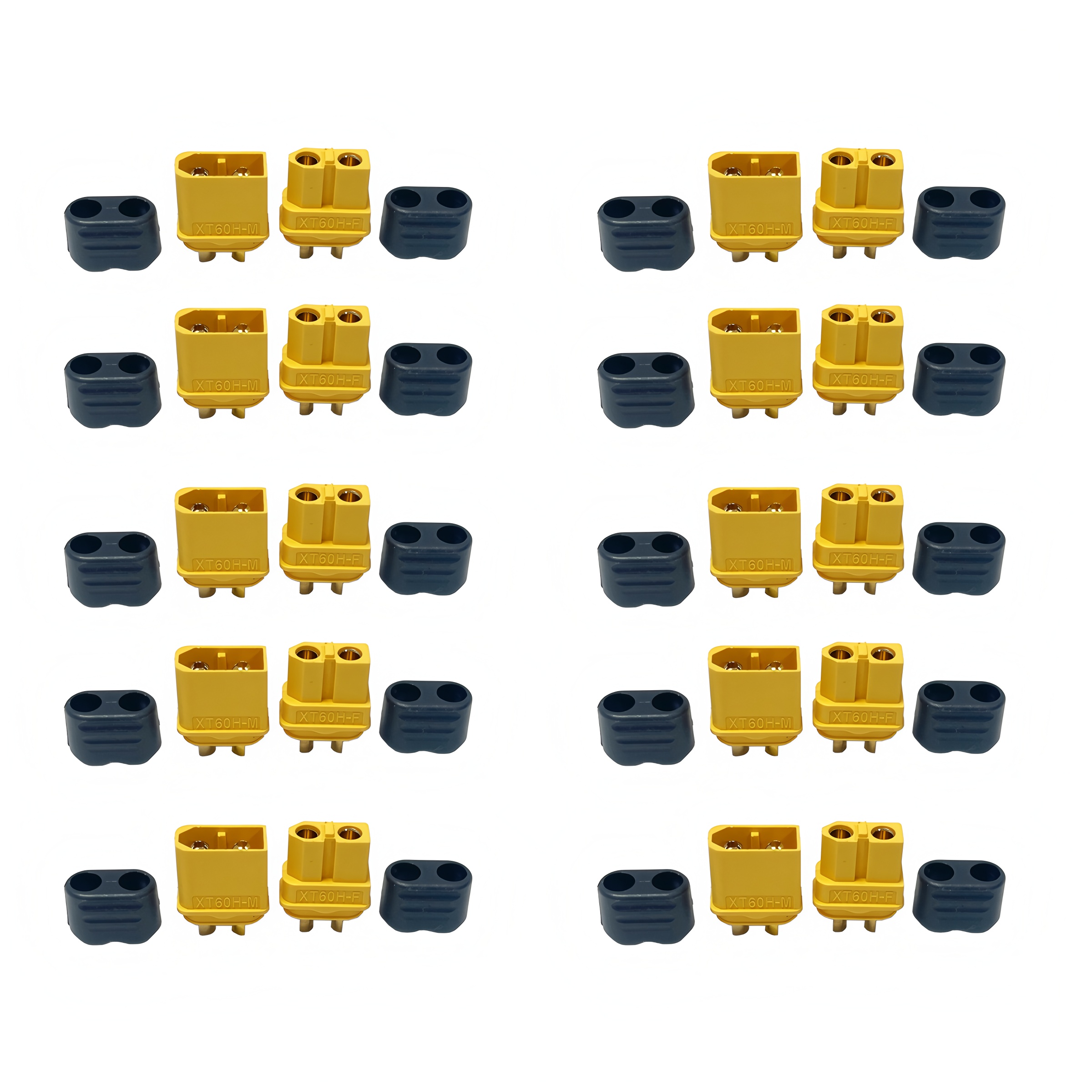 10/20쌍 XT60H 커넥터 플러그 및 쉘 하우징 세 - Drone Battery Connector 리뷰 및 가격