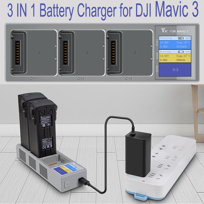DJI Mavic 3 Drone 병렬 충전 허브 충전  - Drone Battery Parallel Board 리뷰 및 가격