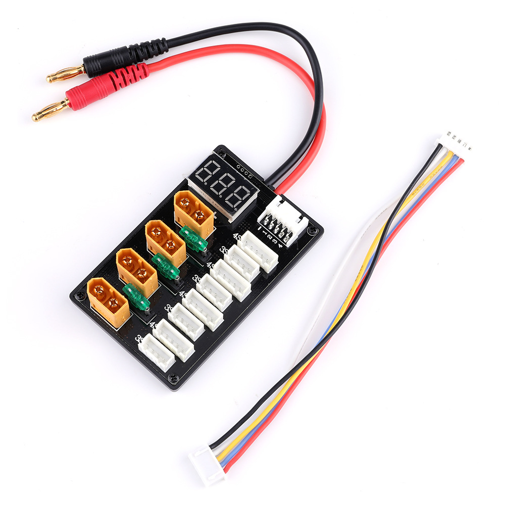 XT60 플러그 3S 4S Lipo 배터리 병렬 충전  - Drone Battery Parallel Board 리뷰 및 가격