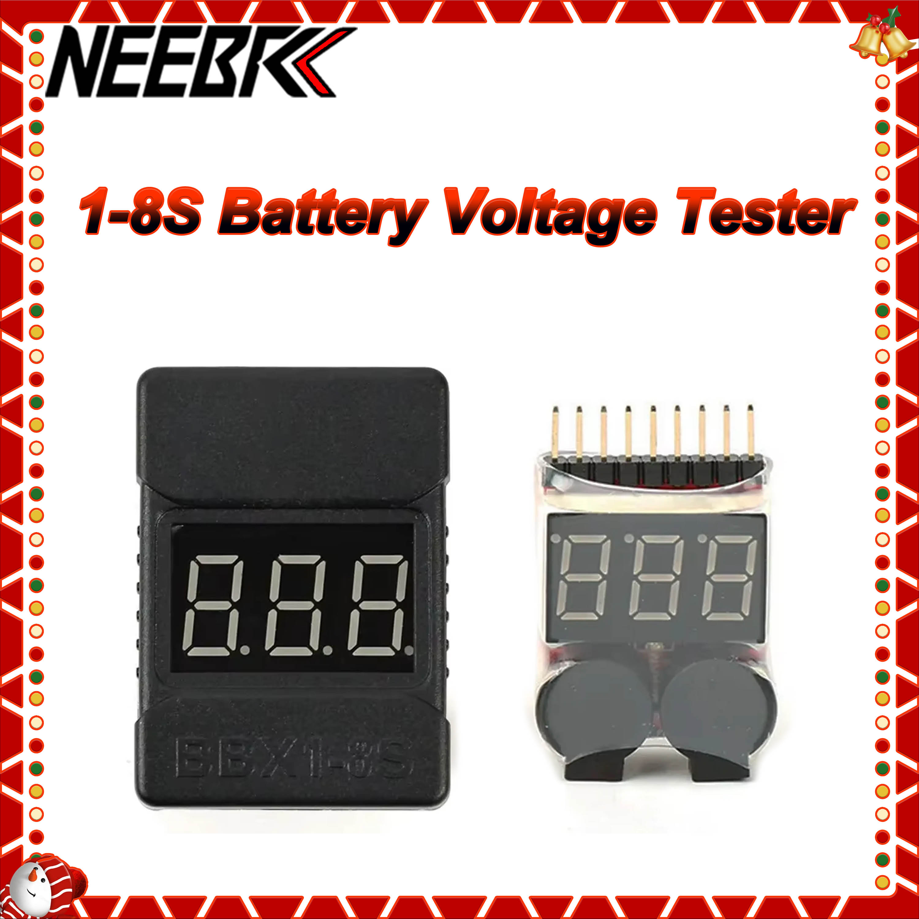 BX100 1-8S 배터리 전압 테스터 체커 저전압 부 - Drone Battery Voltage Checker 리뷰 및 가격
