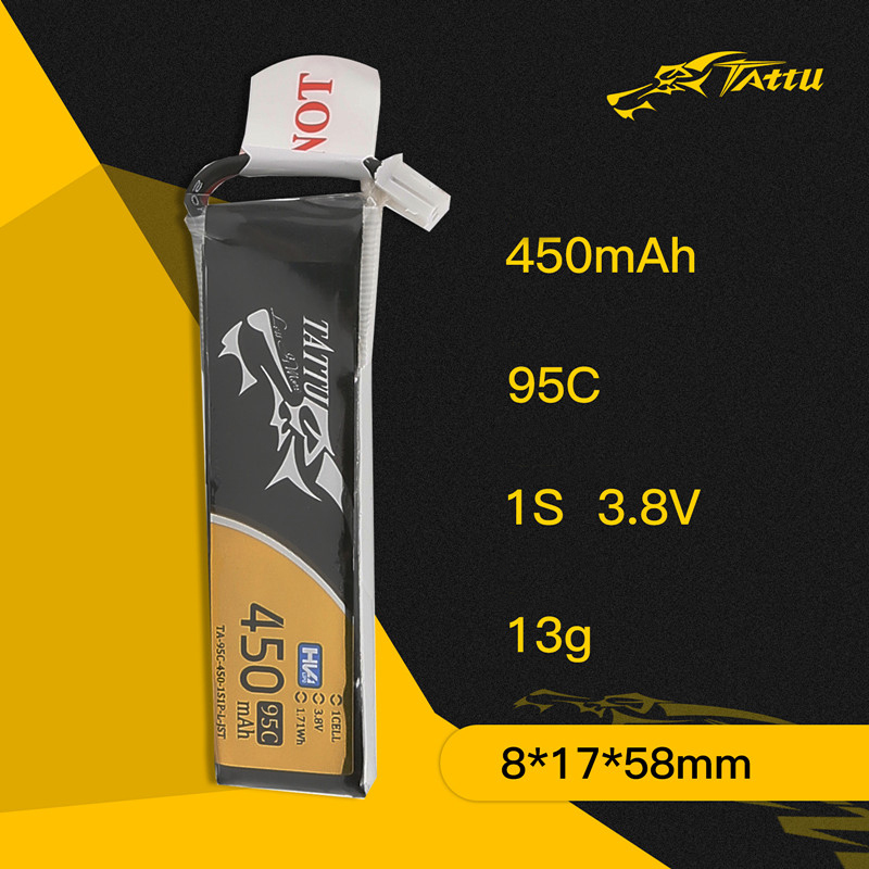 3Pcs 새로운 TATTU 450/500/550mAh  - Drone Battery 4S 리뷰 및 가격