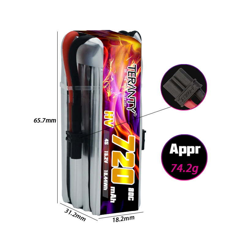 TERANTY 720mAh 4S 15.2V HV Lip - Drone Battery 4S 리뷰 및 가격