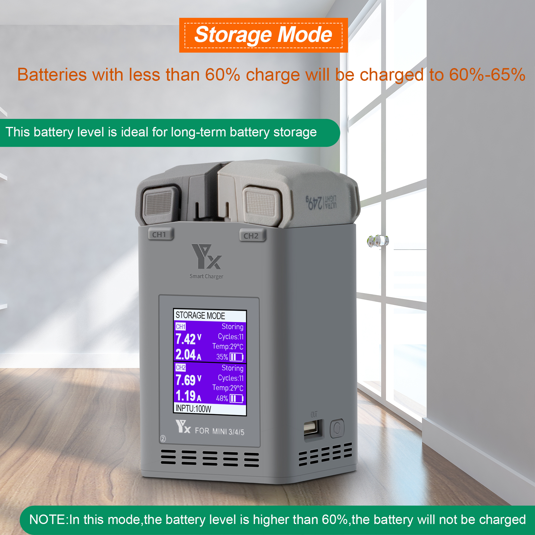 DJI 미니 5 프로/미니 4 프로/미니 3/3 프로  - Drone Battery Balance Charger 리뷰 및 가격