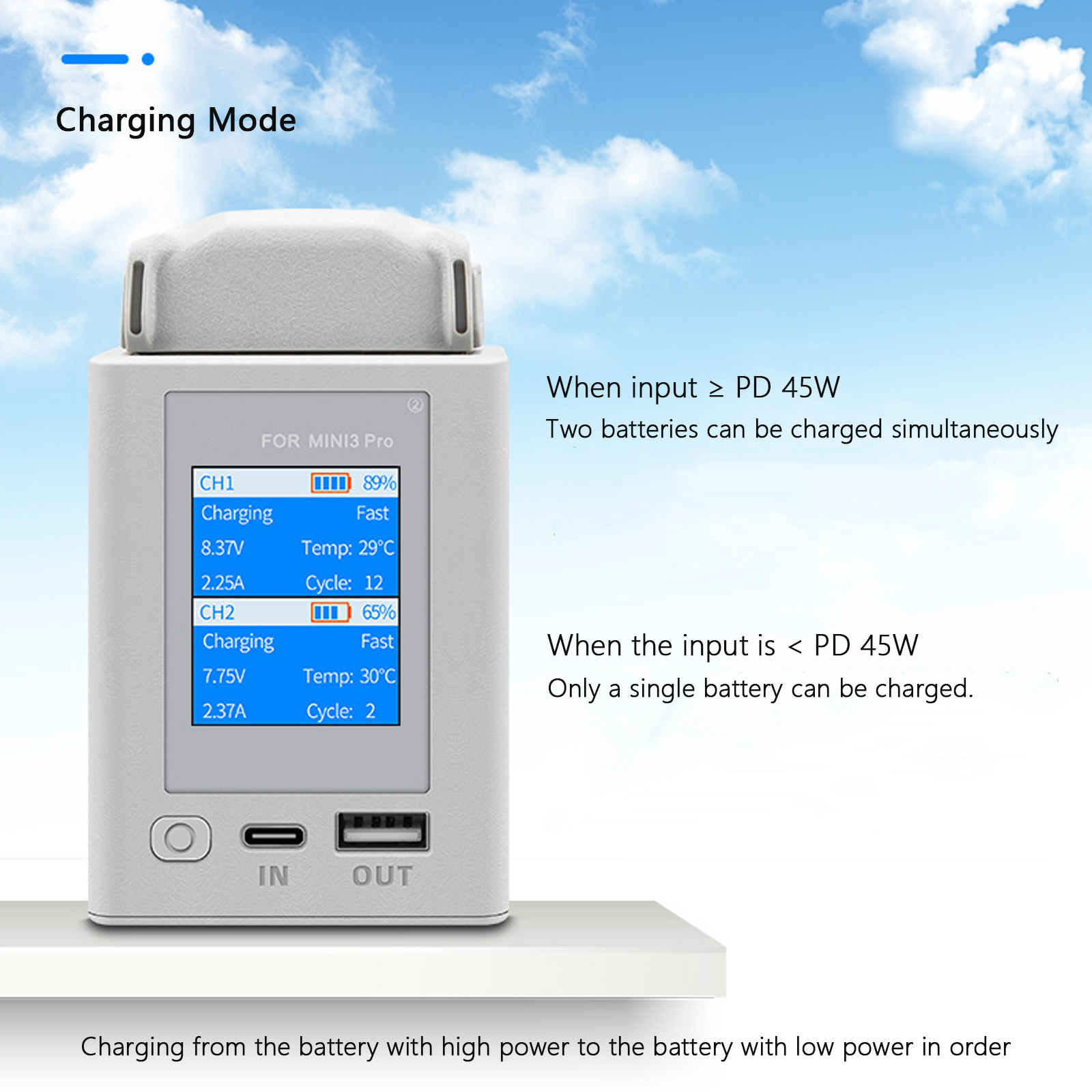DJI Mini 4 Pro/Mini 3 Pro 충전 버 - Drone Battery Balance Charger 리뷰 및 가격