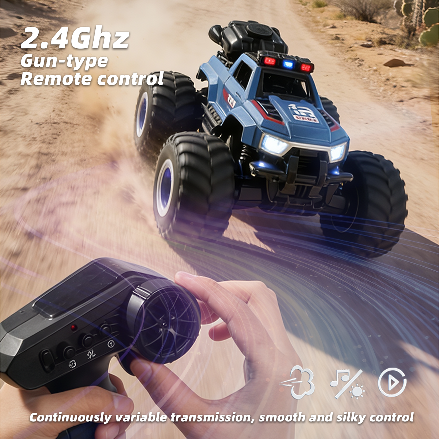 1:18 원격 조종 오프로드 자동차, 2.4GHz 4륜 - Drone Battery Alarm 리뷰 및 가격