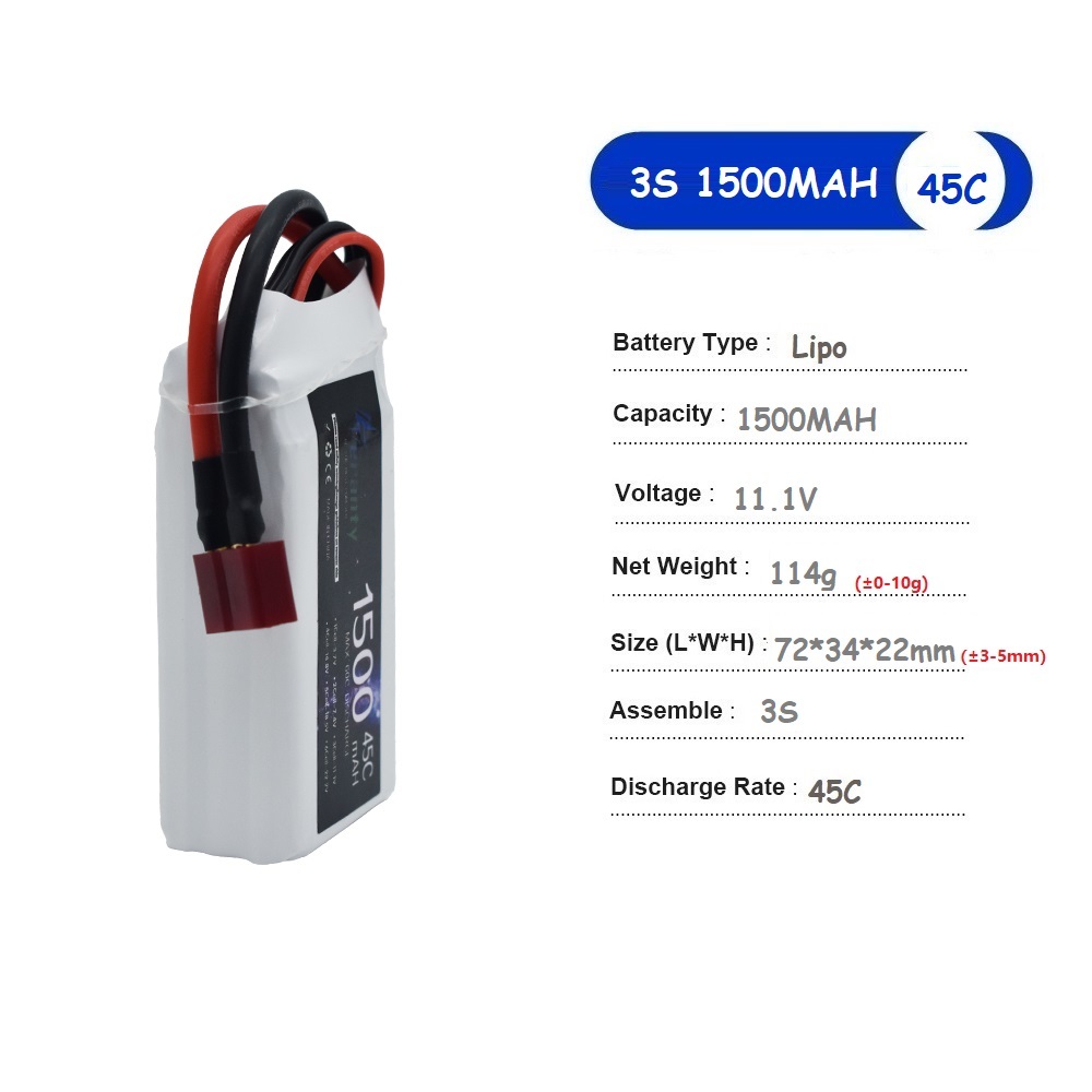 11.1V 리포 배터리 3S 1500mAh 1800mA - Drone Battery Li-Ion 리뷰 및 가격