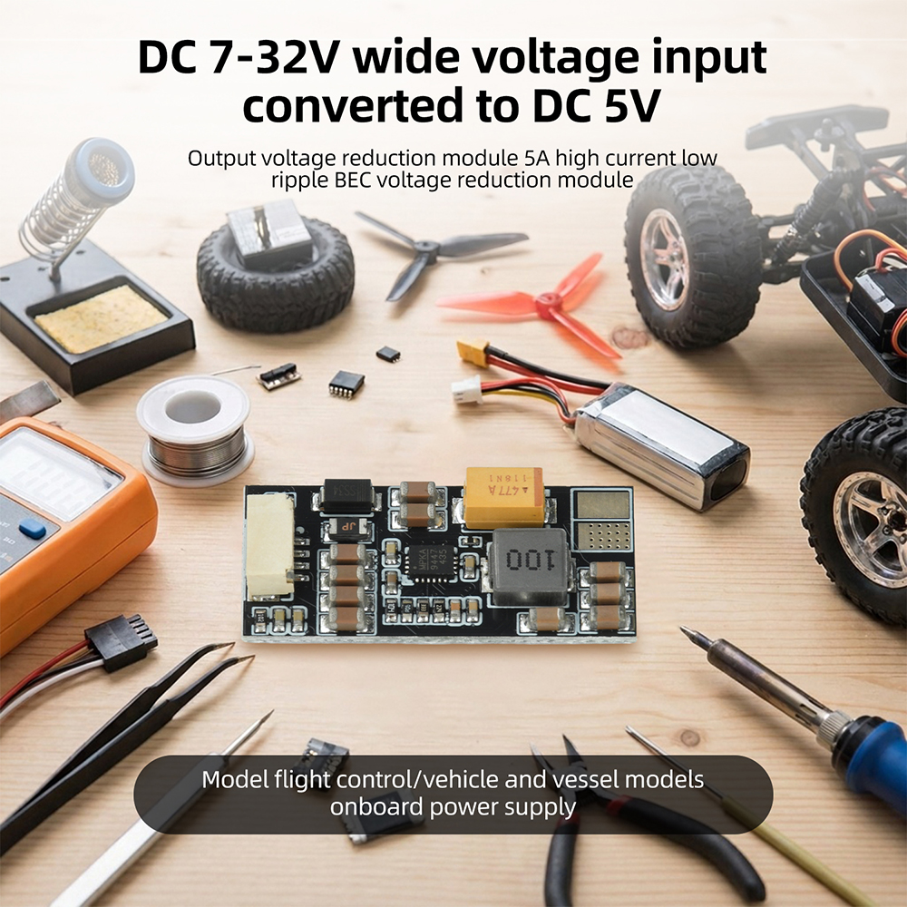 미니 서보 RC 드론 스텝다운 벅 컨버터 7-32V에서 - Drone Battery High Voltage 리뷰 및 가격