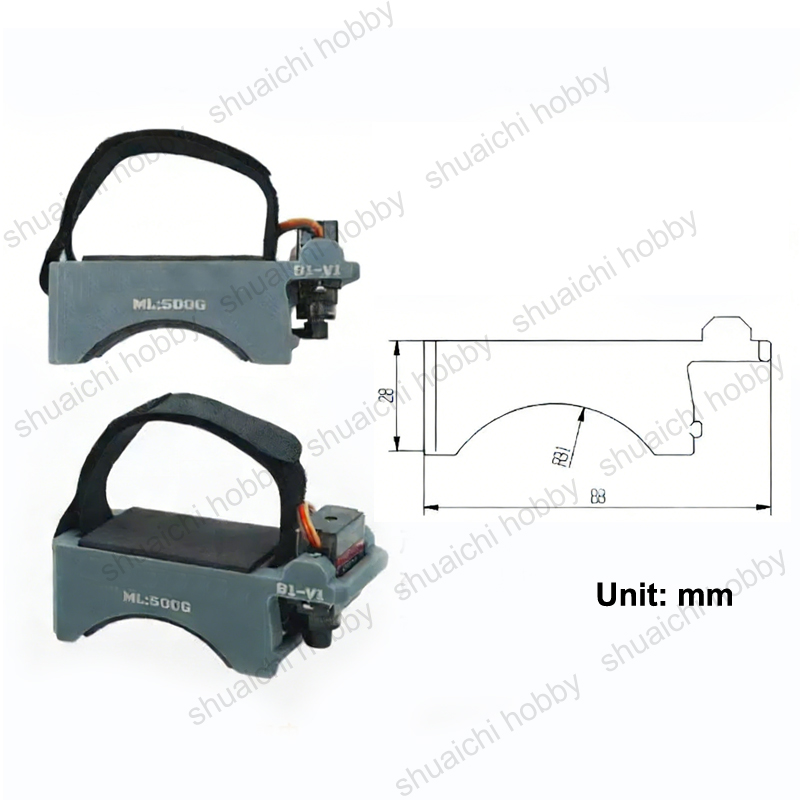 1PCS 스트랩형 FPV 드론 PWM 제어 서보 투척기 - Drone Battery Strap 리뷰 및 가격