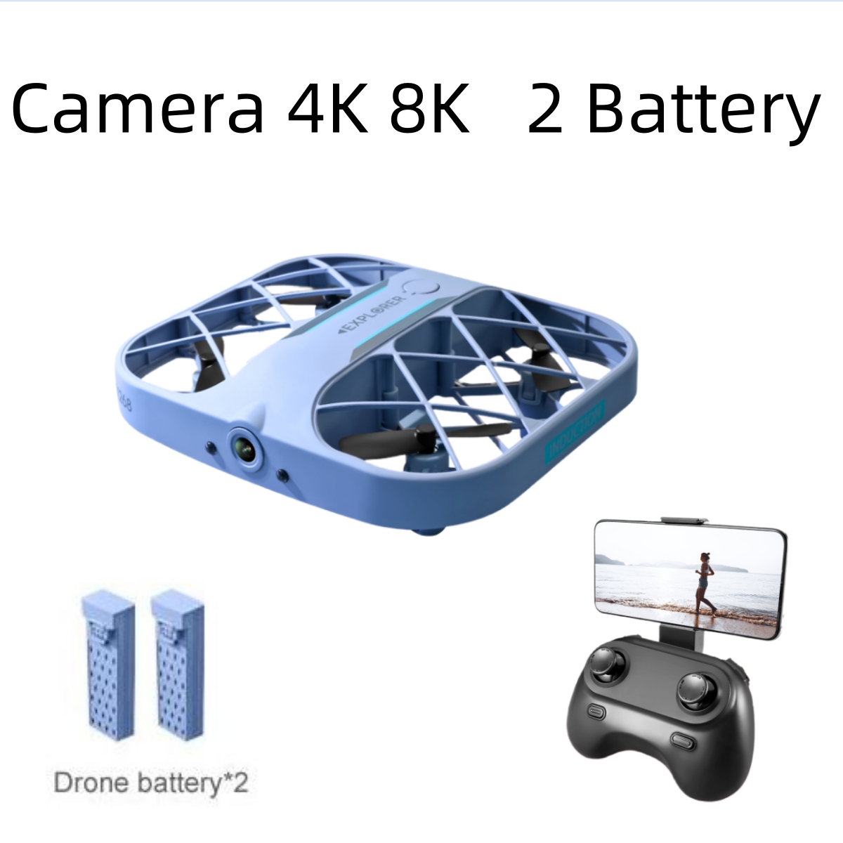 JJRC H107 FPV RC 드론(배터리 2개 포함) - Drone Battery Box 리뷰 및 가격