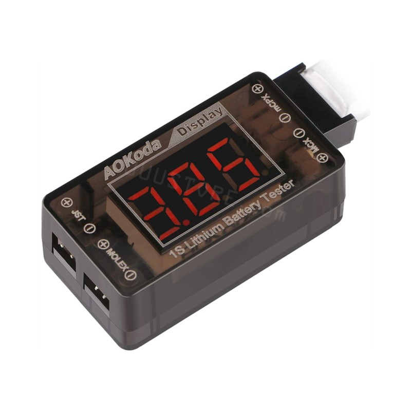 AOKoda AOK-041 1S 리포 배터리 전압 검사 - Drone Battery Voltage Checker 리뷰 및 가격